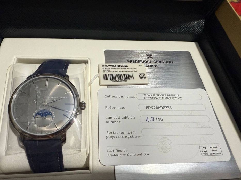 Frederique Constant limited edition