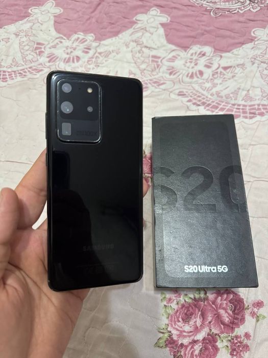 Samsung Galaxy S20 Ultra 5G 12/128GB Black Karobka Igravoy Flagman Zor