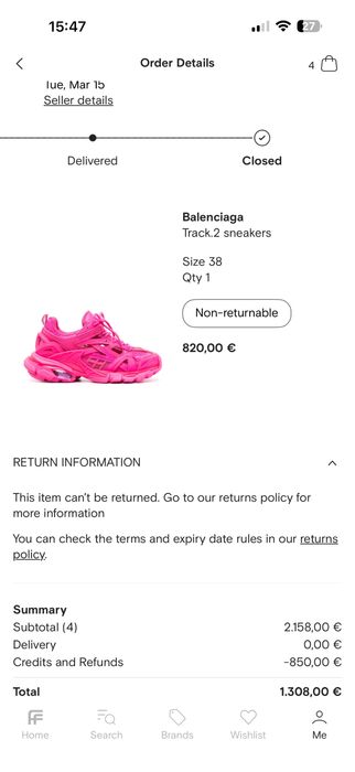Balenciaga оригинални маратонки