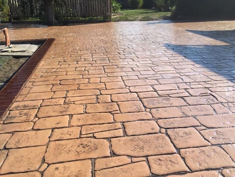 Beton amprentat Arad