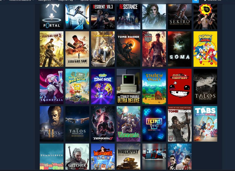 Steam Deck OLED, +100 игр