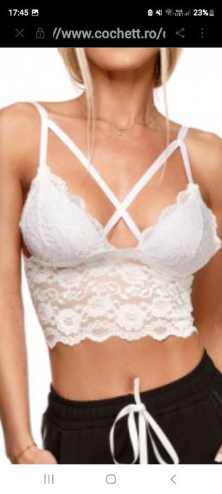 Vand bustiera dantela BBY