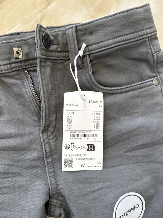 C&A Thermo Jeans – Grey / Charcoal
