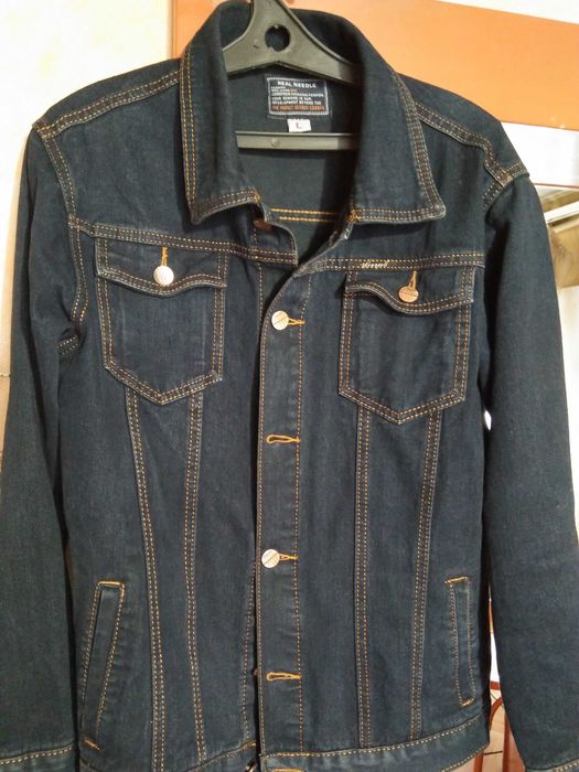 куртка мужская джинсовая