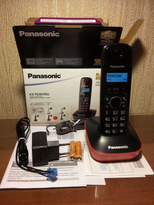 Радиотелефоны Panasonic KX-TG1611UA