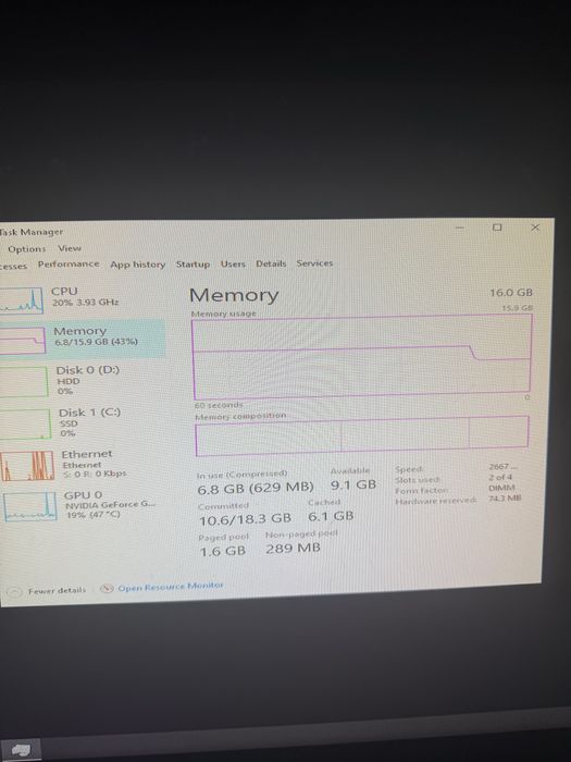 PC GAMING i5-9400 gtx1650 16gb ram