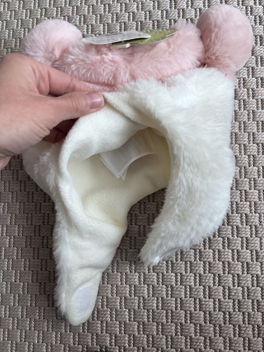 Caciula Waikiki fete dublata fleece 18m-36m