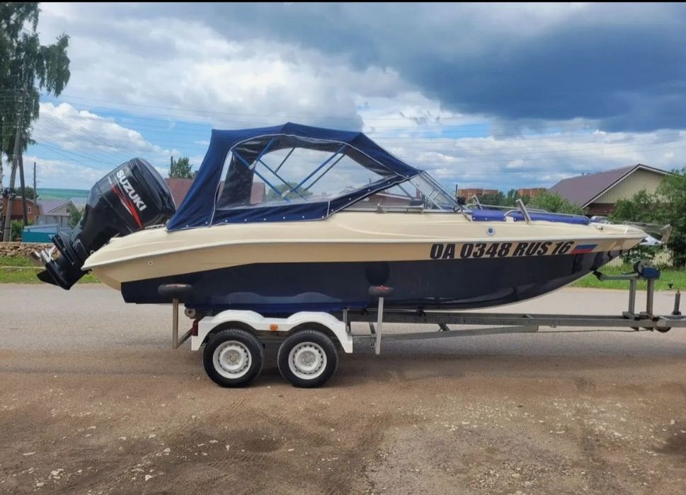 Продаётся Катер Pragmatic Sprinter Fish 610 с мотором Suzuki 225
