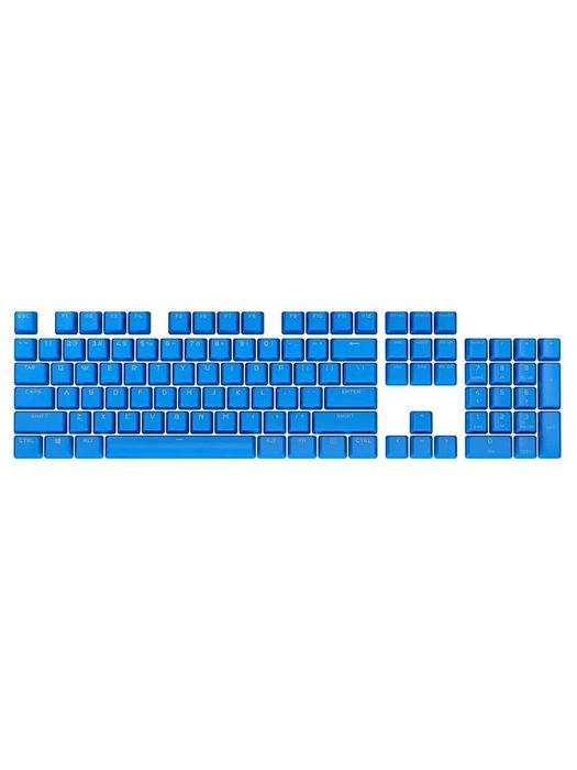 Corsair PBT Double Shot PRO кейкапы Elgato Blue 1.5мм + O-ring