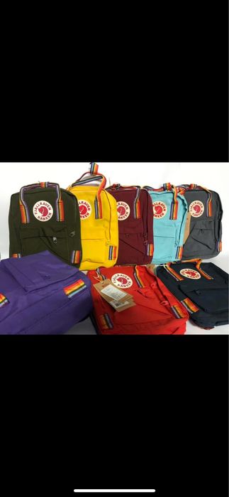 Раници Kanken в различни цветове