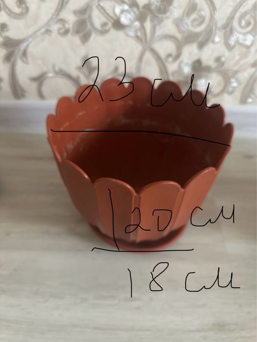 Горшок для  цветов