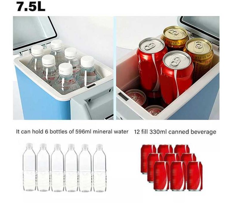 Хладилна кутия чанта с функция на затопляне 7.5л 12V