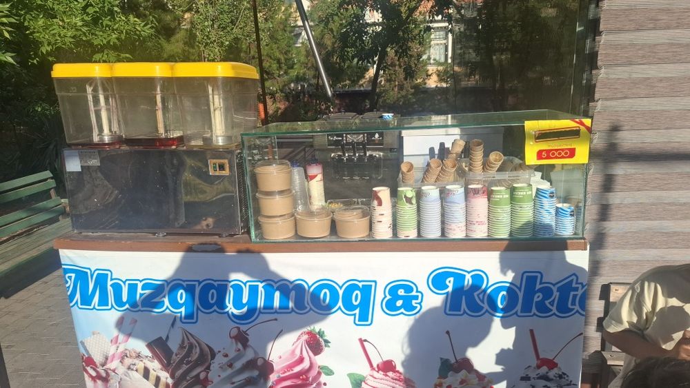 Muzqaymoq aparat kokteyl aparat sharvat aparat sotiladi