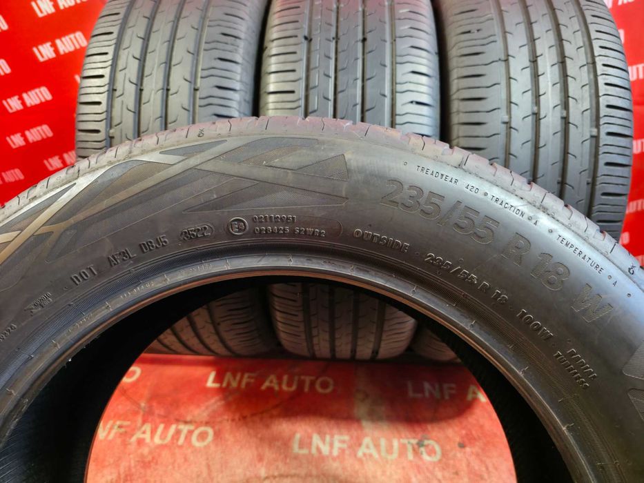 Anvelope de VARA - 235/55/18 - Continental 6 - 6.16 MM - DOT 2022 !