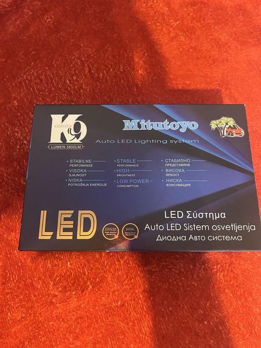 LED Крушки Mitutoyo H4  /Вентилатор/Гаранция/