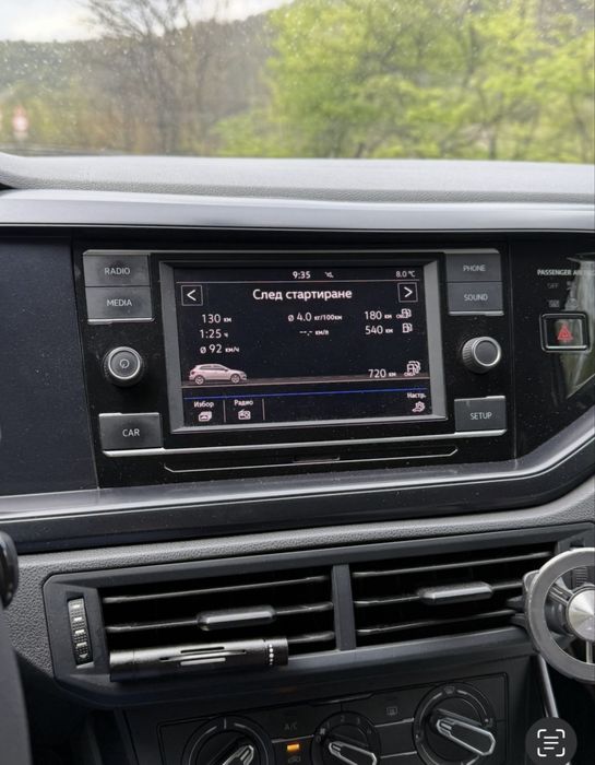 VW polo 1.0 cng фабричен метан 2019г регистриран