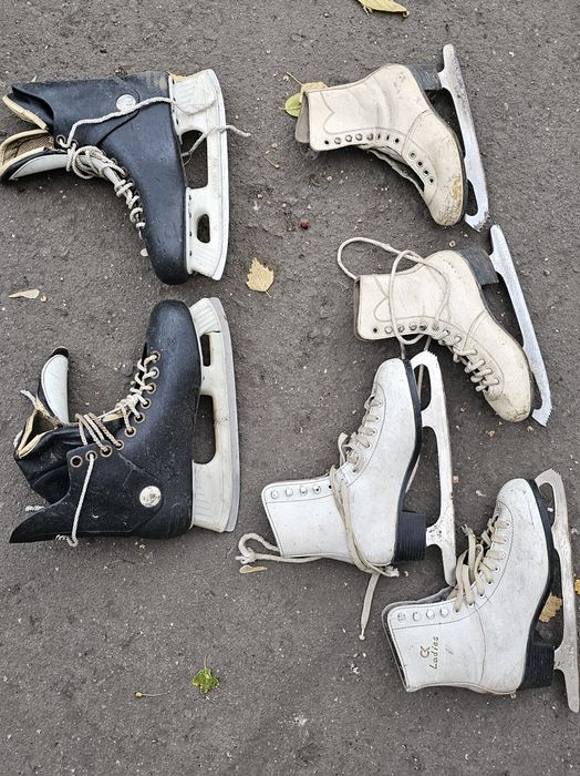 Коньки шикарные фигурные