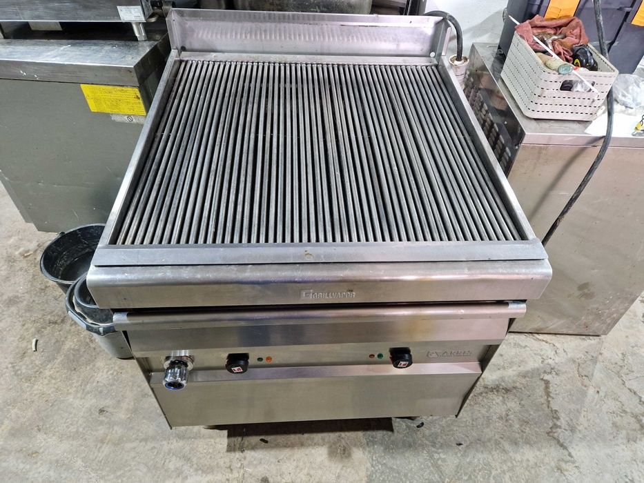 Gratar gaz sau electric cu banc, grill gaz de putere