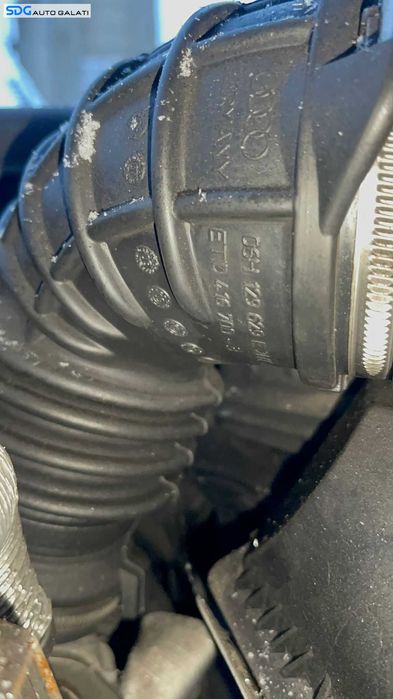 Furtun Conducta Racord Admisie Aer Turbo Turbina Turbosuflanta Audi A4 B8 1.8 TFSI CABA CABB CDHA CDHB 2008 - 2015 Cod 06H129629E [C1879]