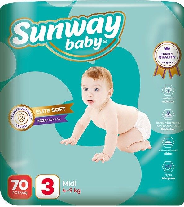 Sunway baby памперс.