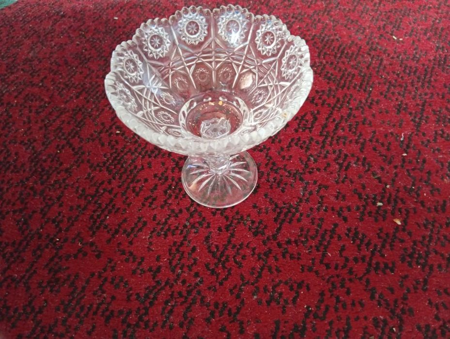 Посуда хрустальная советская.
