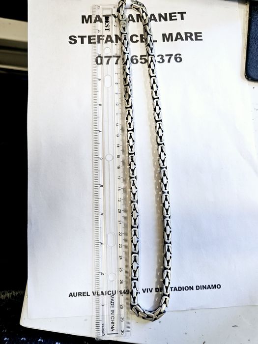 Vand lantic din argint 925 90.62 g cod 633