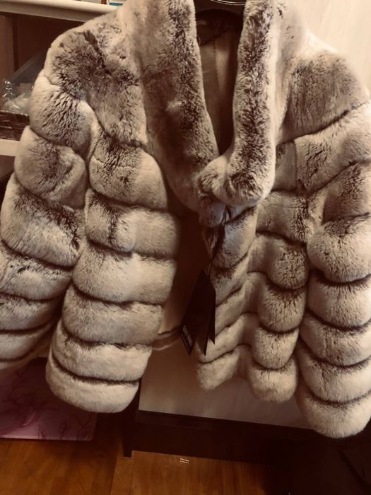 Полушубок лисы автоледи