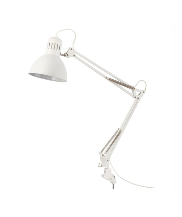 Настольная лампа терциал IKEA черные и белые