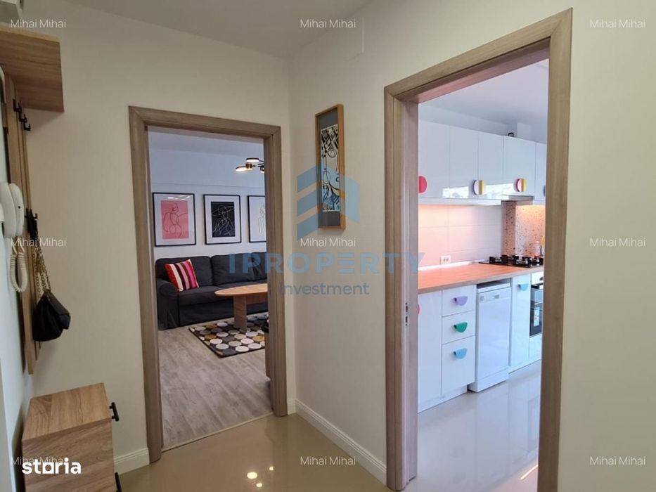 2 Camere Bd Unirii Modern etaj 6/7 Mobilat Complet