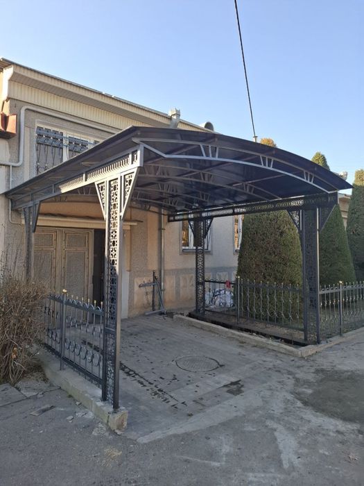 Навес, Решотка, Перила, Ограждения, Лексан. Металлоконструкция