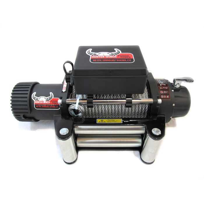 Лебедка HUNTER WINCH P12000 POWER 12V 12000lbs