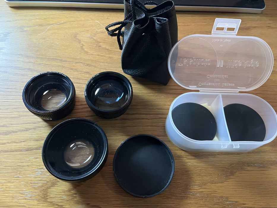 Lentile wide, macro, Sony pentru film, filmare