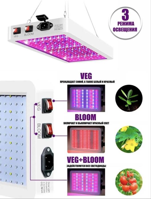 Продаются Фитолампы для растений.
