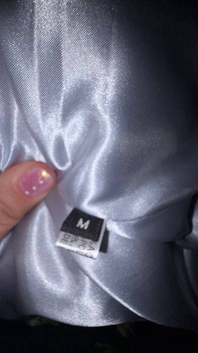 Пухен елек сив цвят