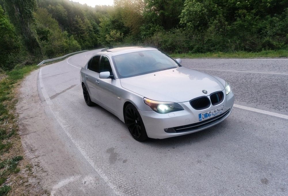 BMW e60 530d-5 Series 3000 Diesel 218 k.c Кожен салон подгрев седалки