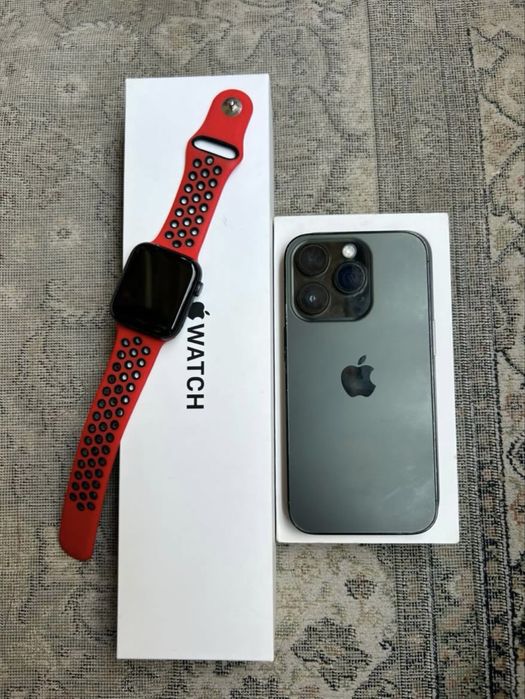 Iphone 14 pro 256 гб / apple watch se