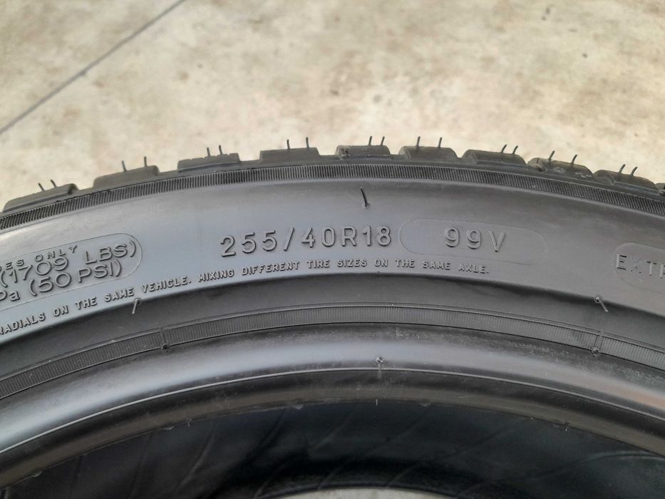 O anvelopa iarna 255 40 18 michelin pilot alpin PA4 profil 7,8 mm