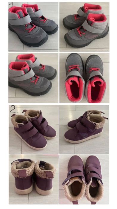 Cizme,ghete iarna incaltaminte bebe/fete/baieti Crocs,Sorel,H&M20-29EU