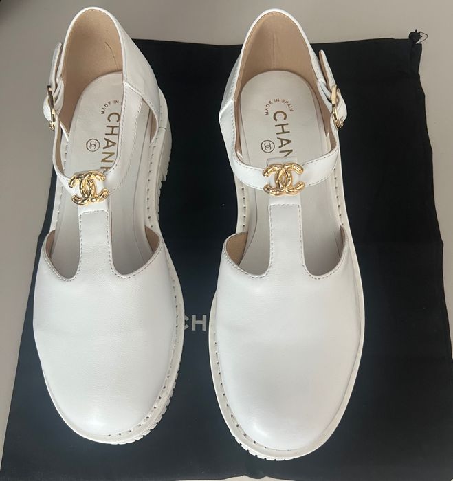 Дамски сандали Chanel естествена кожа 39,40 номер