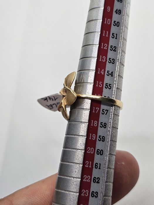 Vand inel dama din aur 14 k 3.79 g cod 173