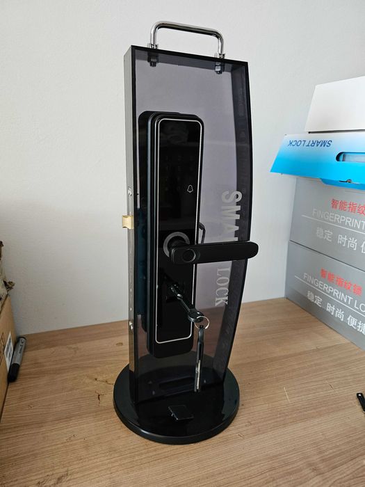 LICHIDARE Incuietoare usa smart culoare negru- transport gratuit