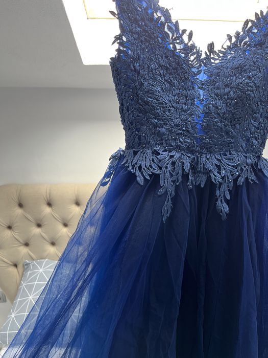 Rochie de ocazie, bal/banchet  albastru inchis