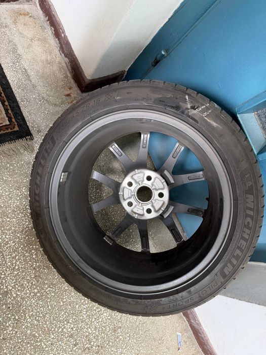 Jante 18 Tesla Model 3 - Anvelope vara 235 45 R18+Senzori presiune BLE
