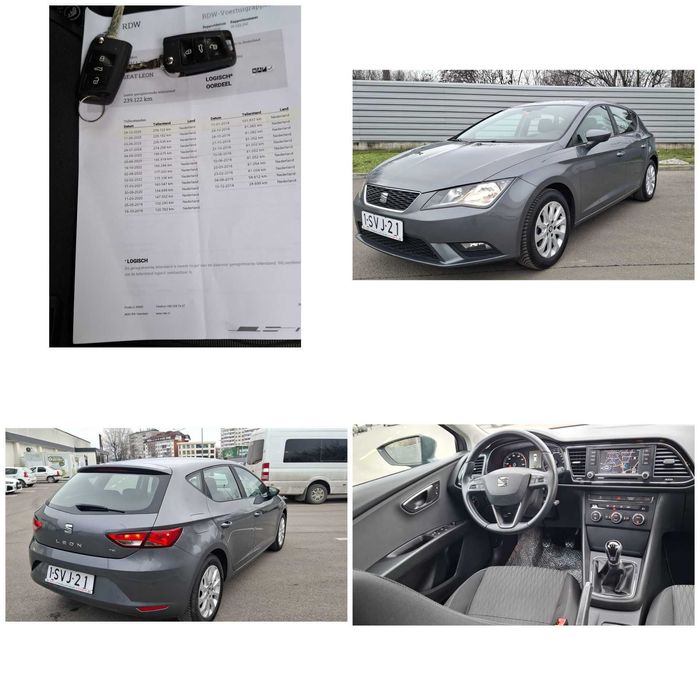 Seat Leon /An 2014/Benzina 110 cp/km 239122/Clima/Navi/jante/E5/Im Ol