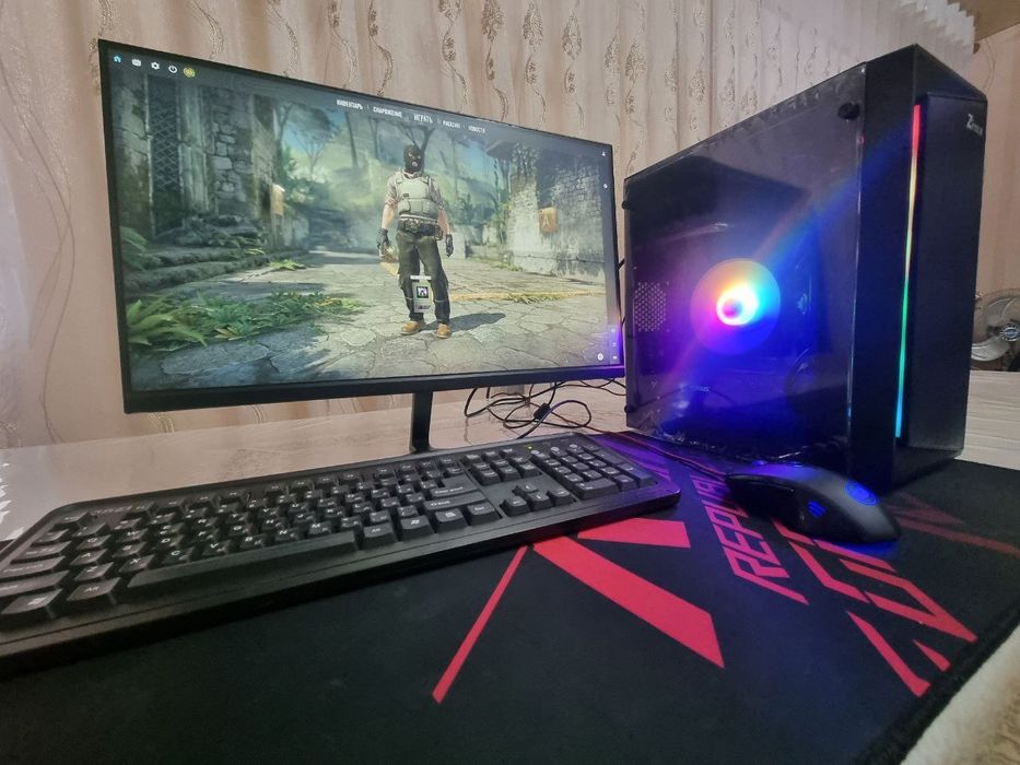 i5 9400F GTX 1050Ti SSD 128gb HDD 500gb ddr4 8gb 3200mhz