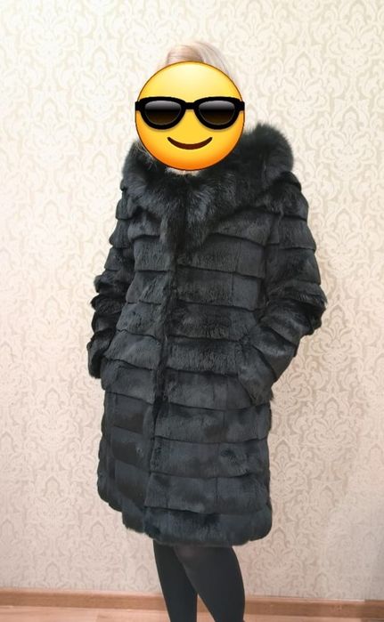 Продам шубу кролик