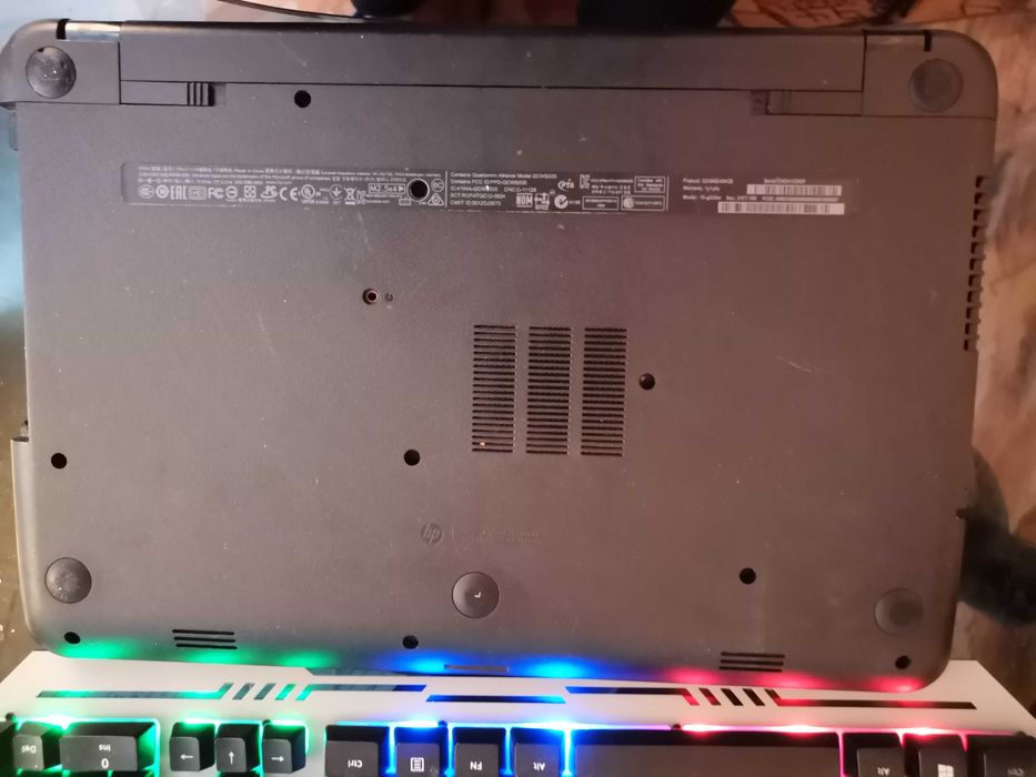 Ноутбук Hp, Ssd 120 Гб HD 320 ГБ.