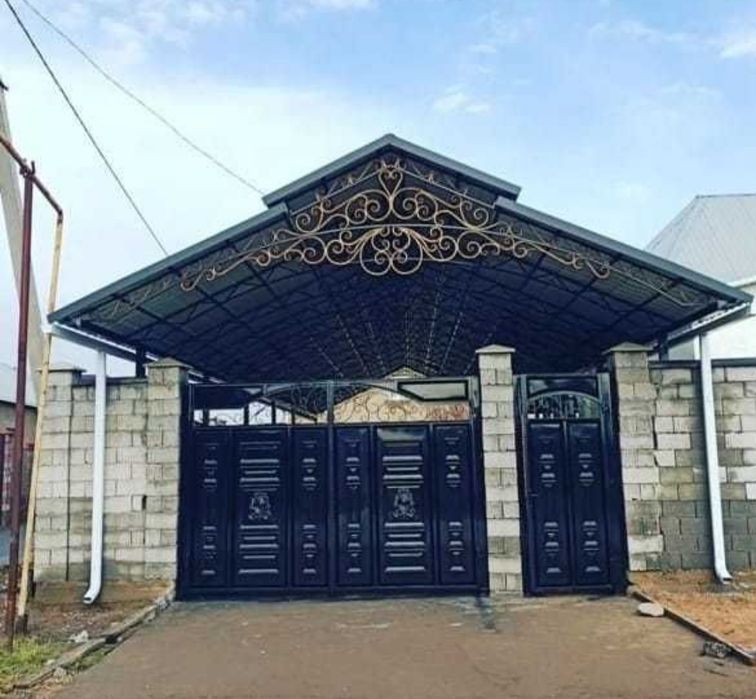 Сваровный работа, навес, тапчан,есік