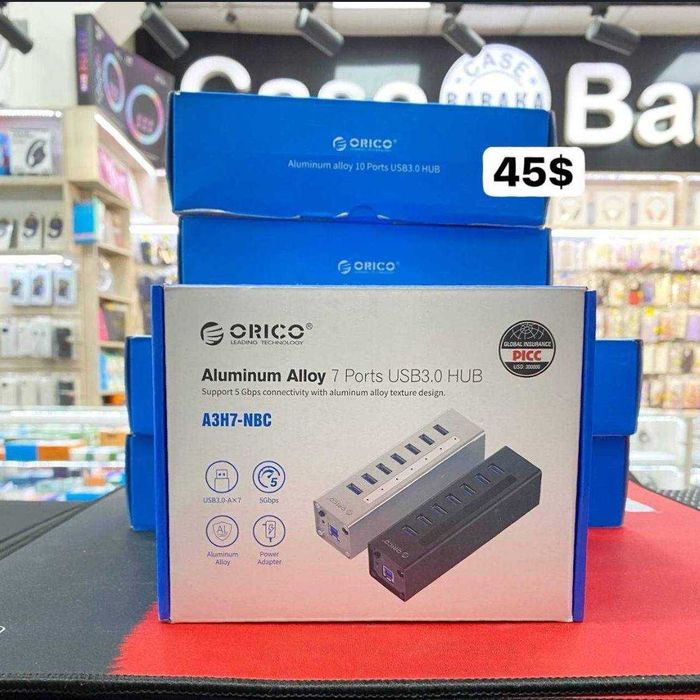 a28electronics - usb hub Orico с дополнительным питанием
