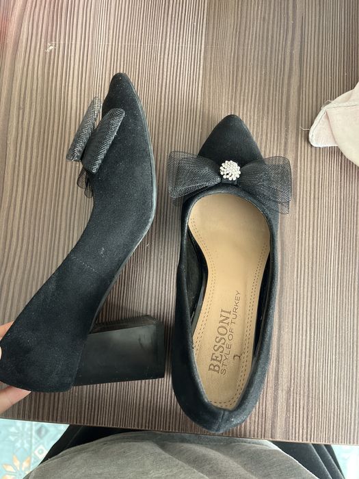 Туфли женские черные